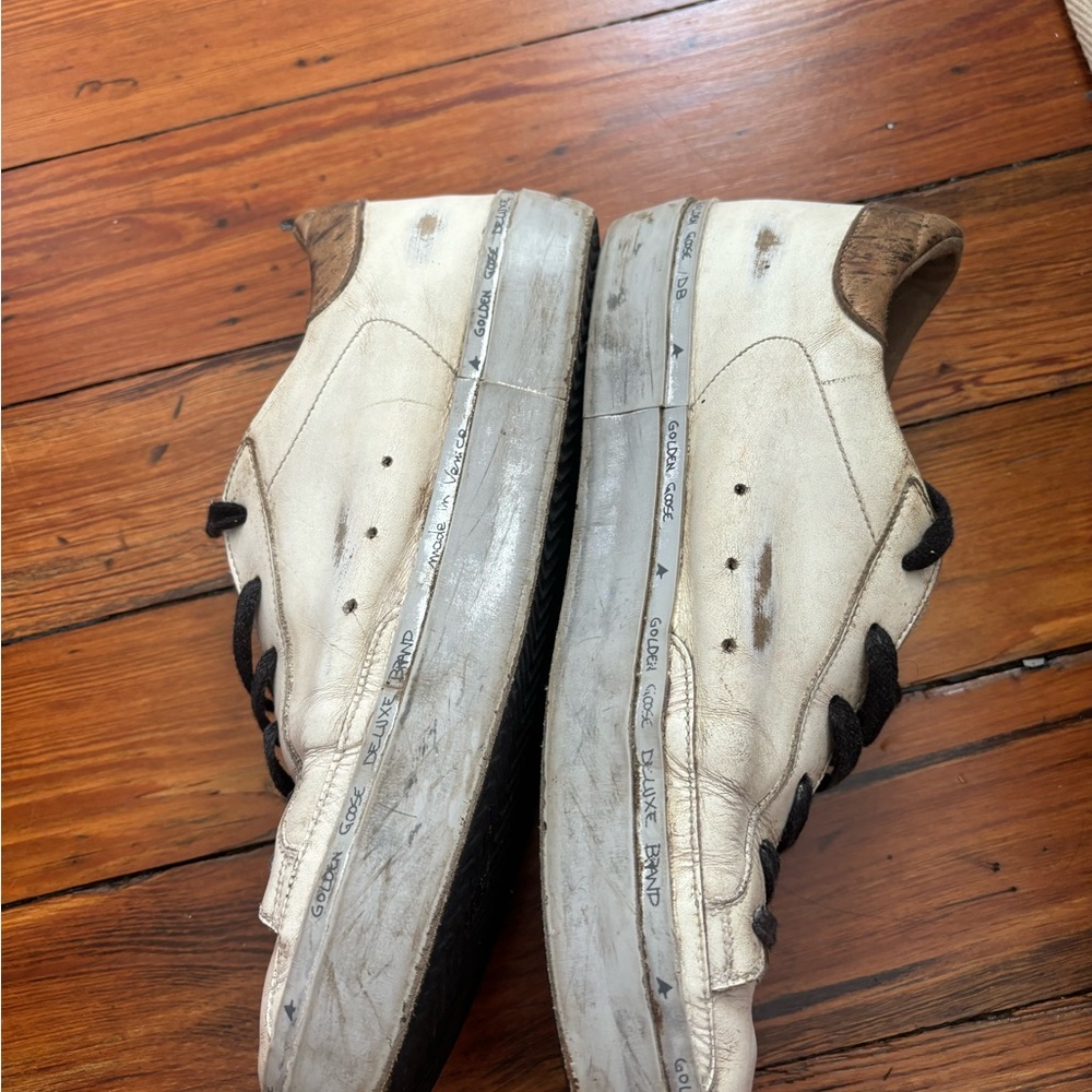 Golden Goose Size 10 platform sneakers